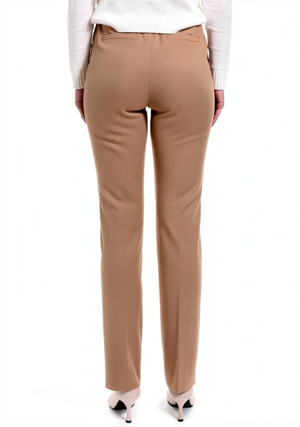 Pantalon Emme Marella Beige Polyester Femme Modèle-1