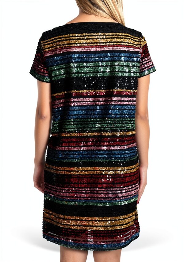 Robe femme Emme Marella multicolore design original taille-2