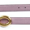 Ceinture similicuir rose Emme Marella pour femme-1