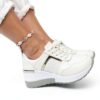 Chaussure femme été compensée confortable sandale-3