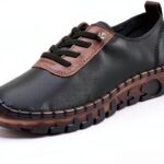 Chaussures femme Generisch baskets course cuir sportives-0