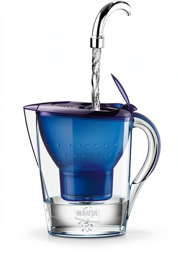 Carafe filtrante BRITA 2,4 litres Cool Bleu eau pure-2