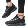 Chaussures femme Generisch baskets course cuir sportives-4