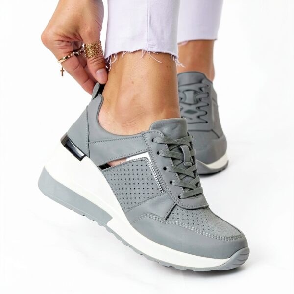 Chaussure femme été compensée confortable sandale-2