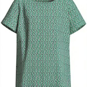 Bluse Emme Marella coton vert femme mode confort-0