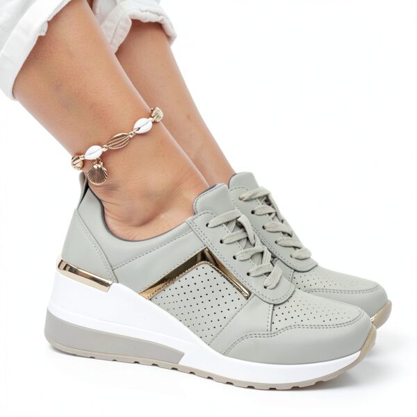 Chaussure femme été compensée confortable sandale-3