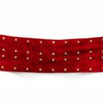 MARELLA Veste Femme Cuir Suédé Casual Rouge Taille M-0