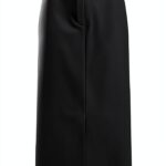 Jupe Emme Marella Polyester Noir Femme Modèle 2425106021200-0