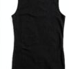 Haut Femme Sans Manches Coupe Décontractée Marron Taille M L-1