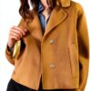 Manteau femme Emme Marella beige polyester modele-1