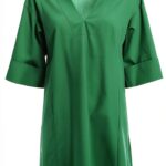 Vêtements femme Emme Marella coton vert modèle 2415221282200-0