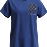 Femme T-shirt qualité supérieure coupe décontractée manche-0