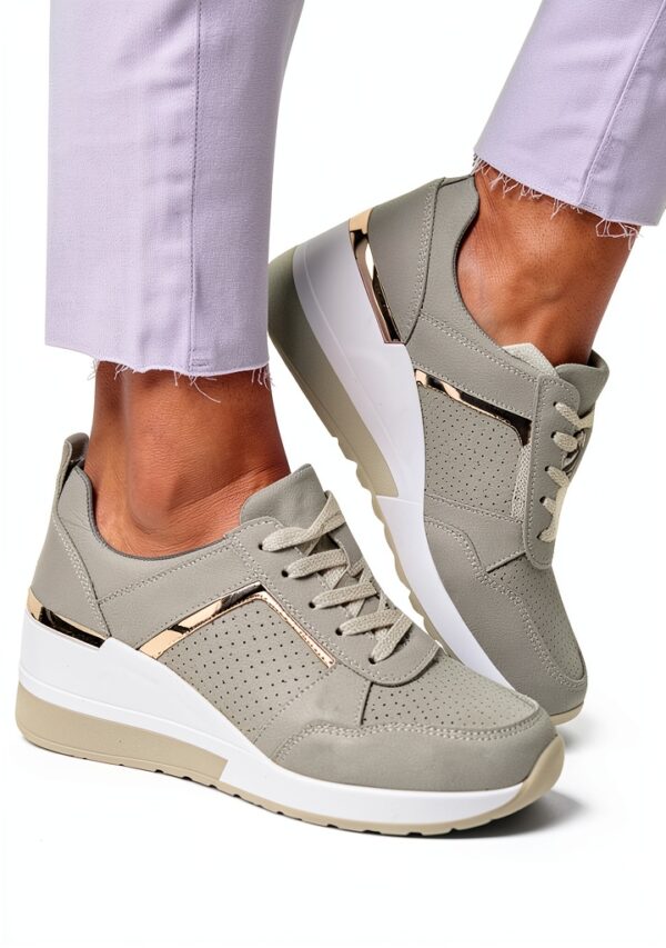 Chaussure femme été compensée confortable sandale-2