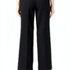 Pantalon femme Emme Marella polyester noir modèle élégant-2