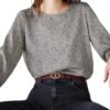 Bluse Emme Marella Polyester Noir Femme Modèle 2425116111200-3