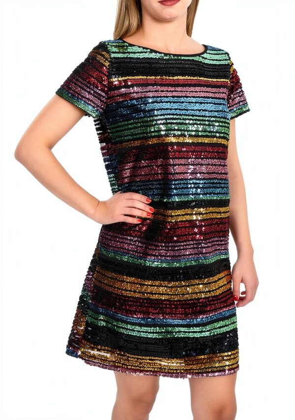 Robe femme Emme Marella multicolore design original taille-1