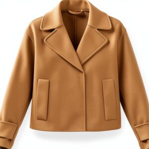 Manteau femme Emme Marella beige polyester modele-0
