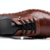 Chaussures femme Generisch baskets course cuir sportives-4