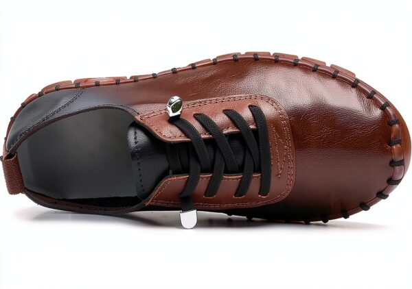 Chaussures femme Generisch baskets course cuir sportives-4