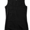 Haut Femme Sans Manches Coupe Décontractée Marron Taille M L-0