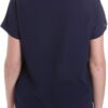 Bluse Emme Marella acétate bleu femme modèle élégant-2