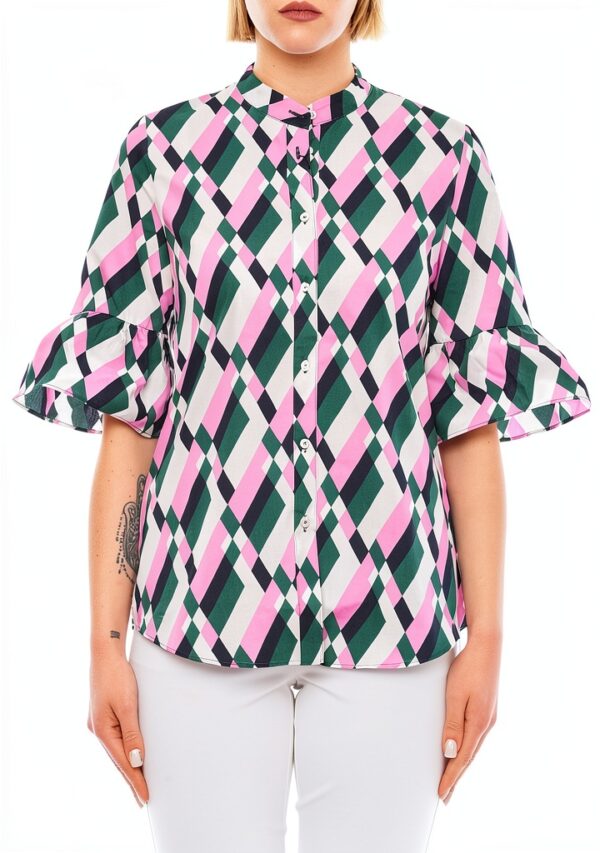 T-shirt Homme 100% Coton Manche Mi-longue Multicolore-0