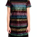 Robe femme Emme Marella multicolore design original taille-0