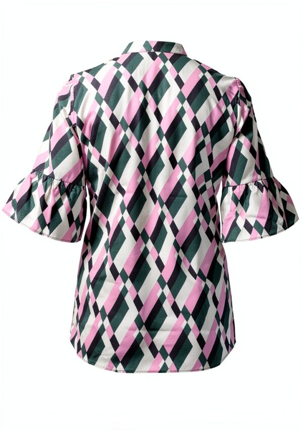 T-shirt Homme 100% Coton Manche Mi-longue Multicolore-2
