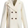 Chemise Femme Polyester Col Cranté Manches Longues Modèle-0