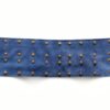 MARELLA Veste Femme Cuir Suédé Casual Bleu Taille M-0