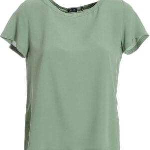 Bluse Emme Marella vert acétate femme modèle élégant-0