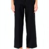 Pantalon femme Emme Marella polyester noir modèle élégant-1