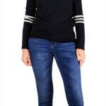Vêtement Femme Manche Longue Qualité Supérieure Bleu-0