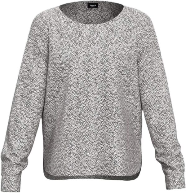 Bluse Emme Marella Polyester Noir Femme Modèle 2425116111200-0