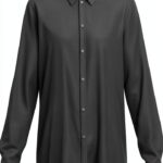 Chemise femme Emme Marella acétate vert modèle élégant-0