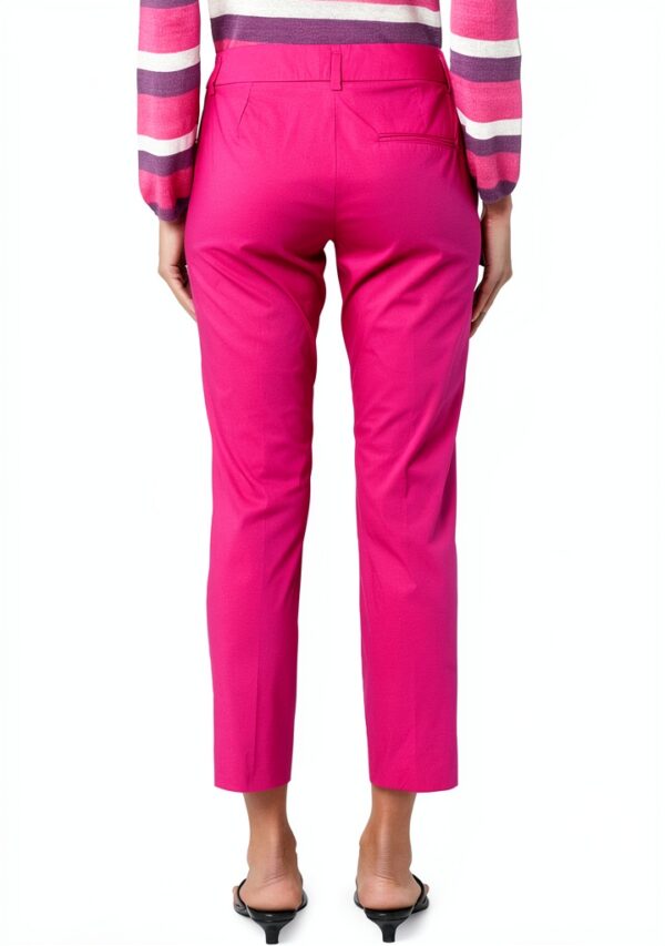 Pantalon coton Emme Marella rose femme taille 38 48 52-2