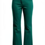 Pantalon velours vert Emme Marella femme modele chic-0