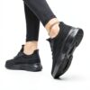 Chaussures femme Generisch baskets course cuir sportives-5
