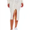 Jupe femme Emme Marella viscose blanc modele elegante-1