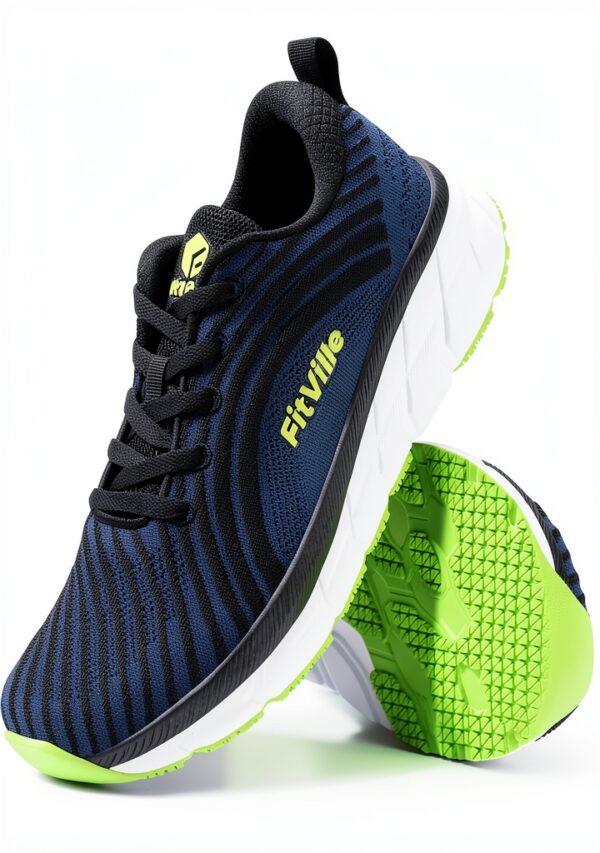 Chaussures de running FitVille extra larges amorti confort-6