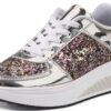 Sneaker Damen Beige Elegant Chaussures Légères Imperméables-5