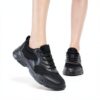 Chaussures femme Generisch noir baskets sport confort-1