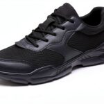 Chaussures femme Generisch noir baskets sport confort-0
