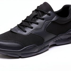 Chaussures femme Generisch noir baskets sport confort-0