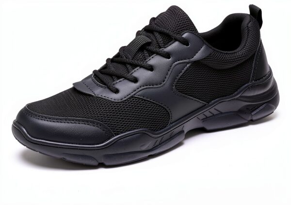 Chaussures femme Generisch noir baskets sport confort-0