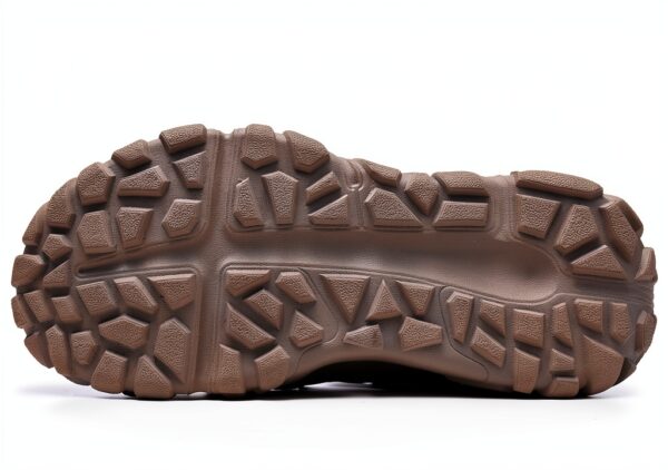 Sandales Homme Tsuukuie Cuir Maille Semelle Caoutchouc-3