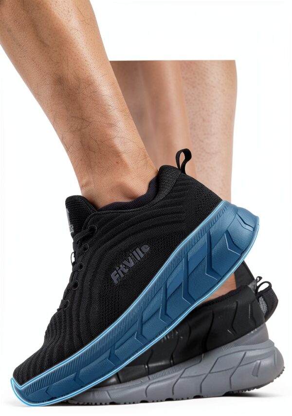 Chaussures de running FitVille extra larges amorti confort-3