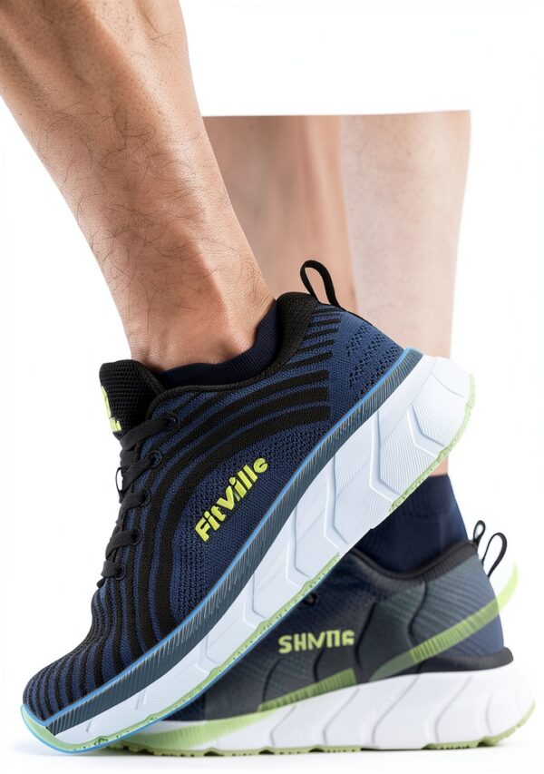 Chaussures de running FitVille extra larges amorti confort-3