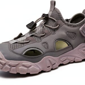 Sandales Homme Tsuukuie Cuir Maille Semelle Caoutchouc-0