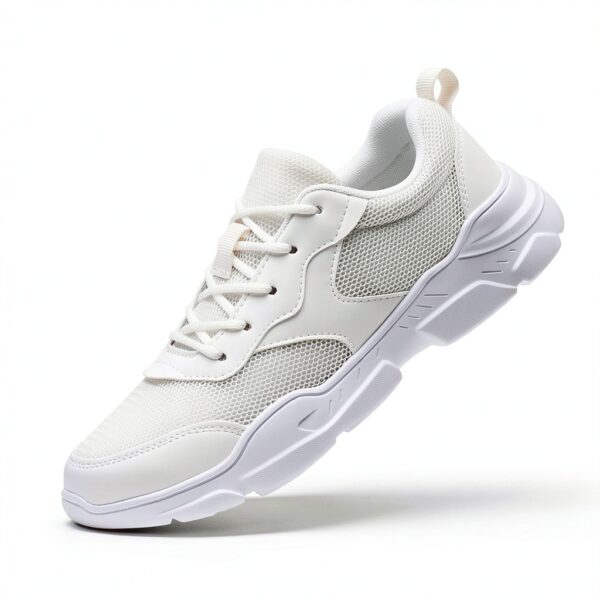 Chaussures femme Generisch noir blanc baskets confort été-4